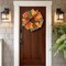 right Pumpkin Hydrangea Wreath, Peony Wreaths for Front Door Indoor Outdoor Autumn Harvest Thanksgiving Décor